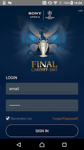 Sony Mobile UCL Guest App screenshot 2