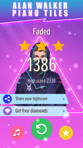 Piano Tiles: Alan Walker DJ screenshot 4