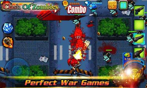 Clash Of Zombies 2.5D screenshot 1