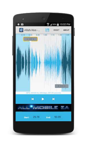 Audio Editor & Ringtone Maker screenshot 1
