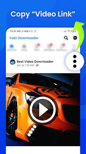 Fast Video Downloader - HD Video Downloader for FB screenshot 1