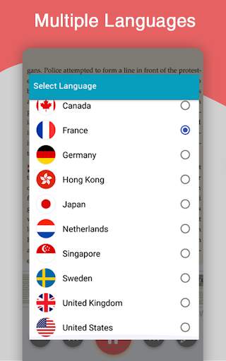 Pdf Voice Reader: TTS Voice Aloud Reader скриншот 3