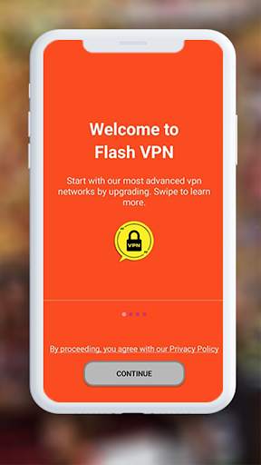 Flash VPN - Unlimited VPN Proxy screenshot 1