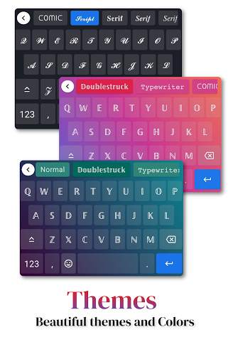 Fonts Aa - แบบอักษรบนแป้นพิมพ์ screenshot 3