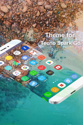 launcher Theme For Tecno Spark Go & Voice Recorder screenshot 3