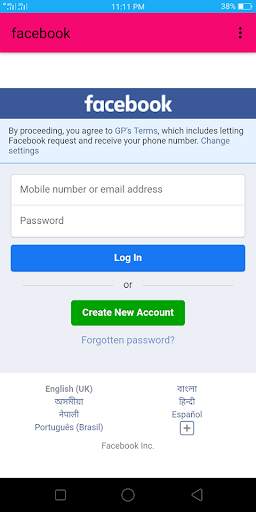 Andriod screenshot 1