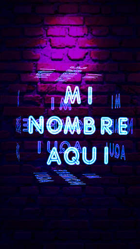 3D Mi Nombre Fondo Animado screenshot 1
