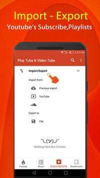 Play Tube Player - Video Tube Player 8 تصوير الشاشة