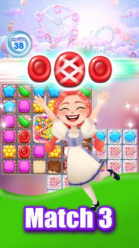 Candy Go Round: Match 3 Puzzle screenshot 1