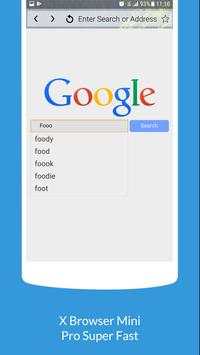 X Browser screenshot 1