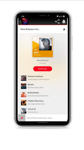 NX music player screenshot 3