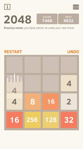 2048 Number puzzle game screenshot 6