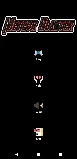 Meteor Blaster screenshot 1