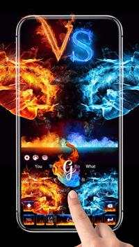Ice VS Fire keyboard screenshot 1