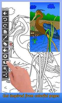 Super Birds Kids Coloring Game screenshot 4
