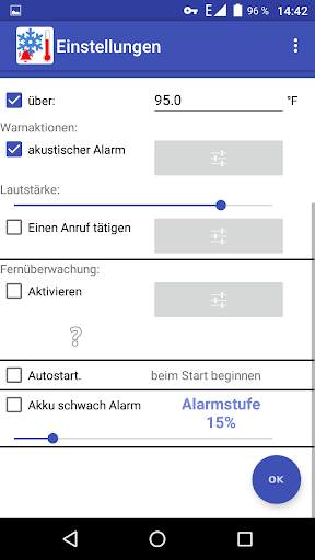 Temperatur-Alarm screenshot 4