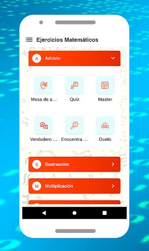 Mathematical Exercises - Quiz Game Free screenshot 1