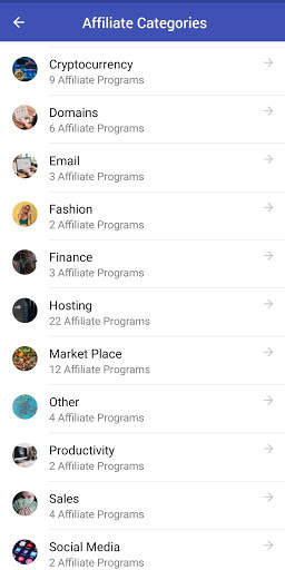 Best Affiliate Programs By Affiliate.Watch screenshot 5