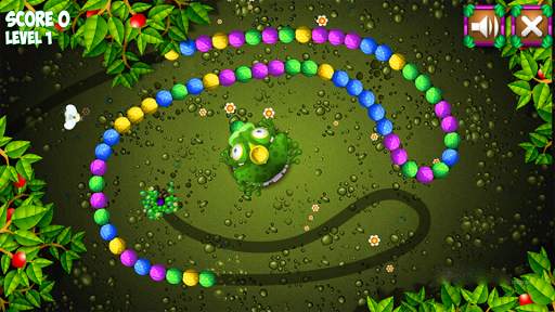 Frog Marble shooter screenshot 1