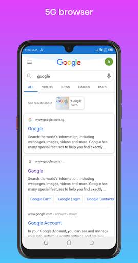 5G browser screenshot 4