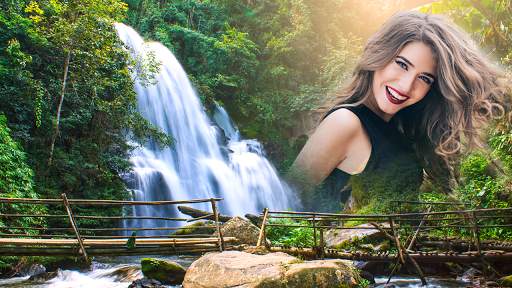 Waterfall Photo Editor frame screenshot 13