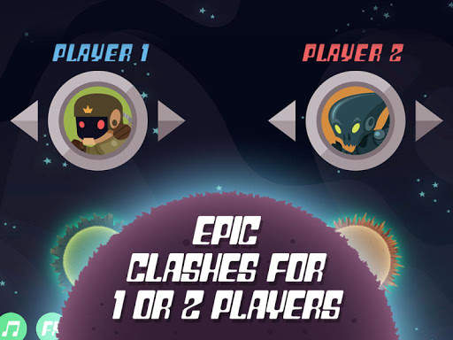 Planet Rider - 2 player Runner screenshot 1