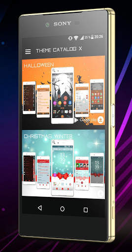 Theme Catalog X (Xperia Theme) screenshot 5