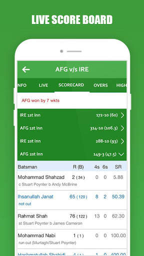 CricLive : Live Cricket Score screenshot 2