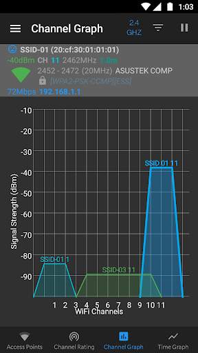 WiFi Analyzer (open-source) screenshot 4