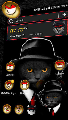 Cat Swag Launcher Theme screenshot 3