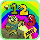 math game number addition kid logo