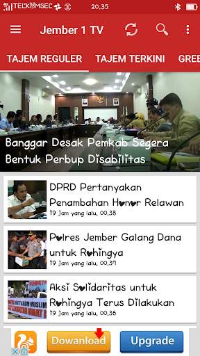 Jember 1 TV (Official App) screenshot 1