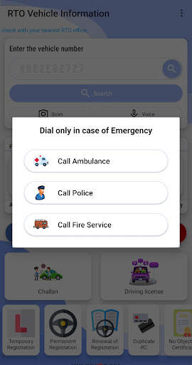 Vehicle Owner Information App screenshot 3