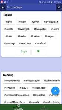 Hashtags for TikTok screenshot 2
