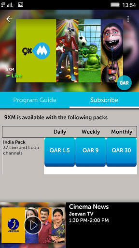 myplex Live TV for qatar screenshot 4