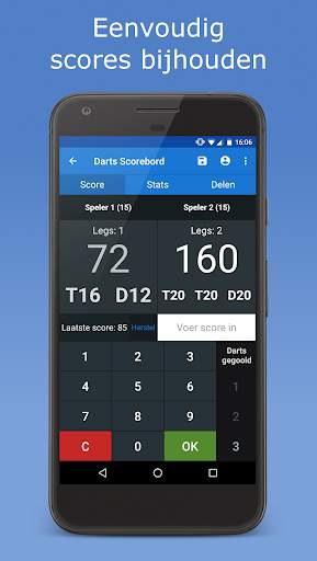 Darts Scorebord screenshot 1
