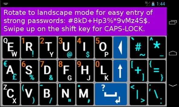 Qwerty6 Keyboard screenshot 3