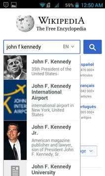 Wikipedia Search скриншот 3