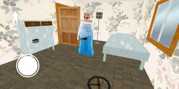 Blue Granny :Horror Scary MOD screenshot 2