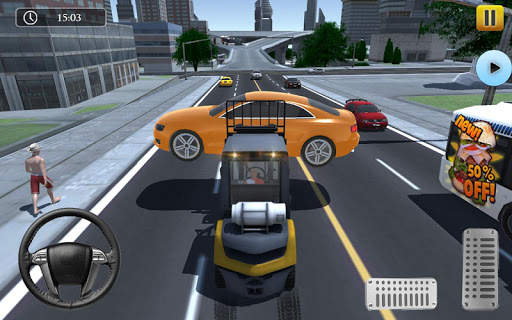 Tow Truck Driving Simulator 2017: Emergency Rescue screenshot 13