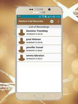 Restore Call Recorder screenshot 2