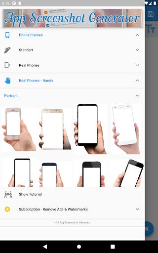 App Screenshot Mockup Generator 3D & Picture Maker screenshot 10