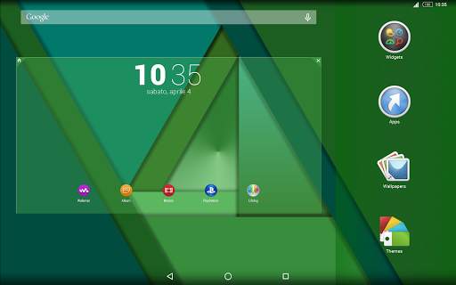 MonoChrome Green for Xperia screenshot 10