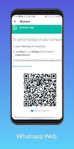 WhatsApp web &QR Scan Generate screenshot 3