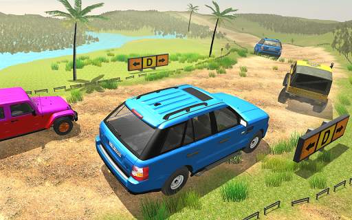 Luxury Prado Jeep Racing Free Game 2020 screenshot 2