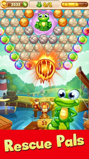 Forest Rescue: Bubble Pop скриншот 4