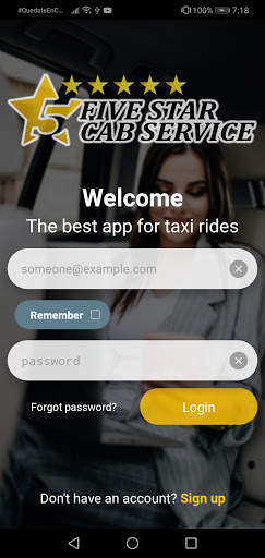 Five Star Cab Services screenshot 1
