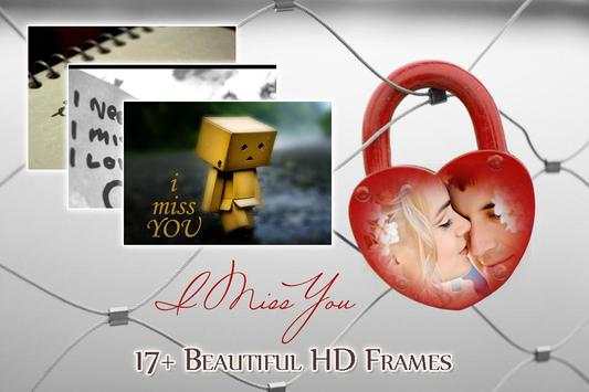 Miss You Photo Frame screenshot 4