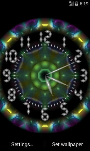 Clock Live Wallpaper screenshot 5