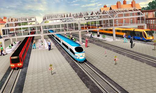 Indian Train City Pro Driving : Train Game screenshot 1